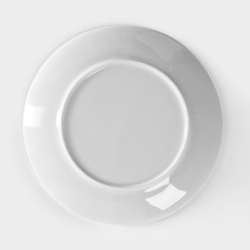 Цена за 2 шт. Тарелка Добрушский завод «Универсал», d=24 см, фарфор, белая