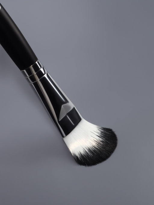 Набор кистей для макияжа SMOKY, 7 шт., футляр с кнопкой, чёрный