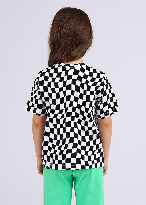 846584/77гн Футболка дев. (ЧЗ) - Clever wear фото 3