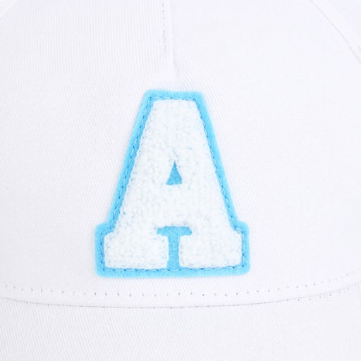 Кепка женская «A», белая, р-р 56