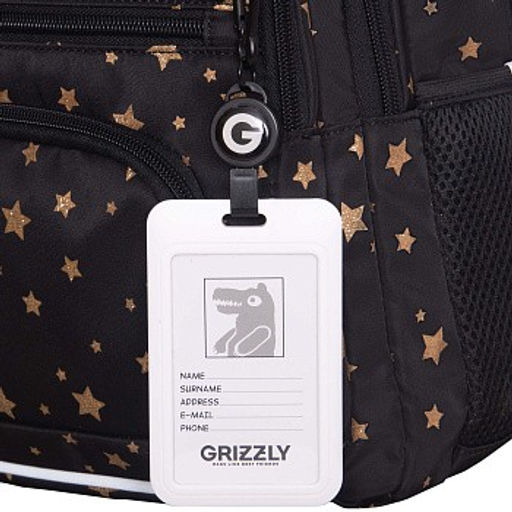 RG-662-1 Рюкзак школьный с картхолдером на держателе - Grizzly фото 11