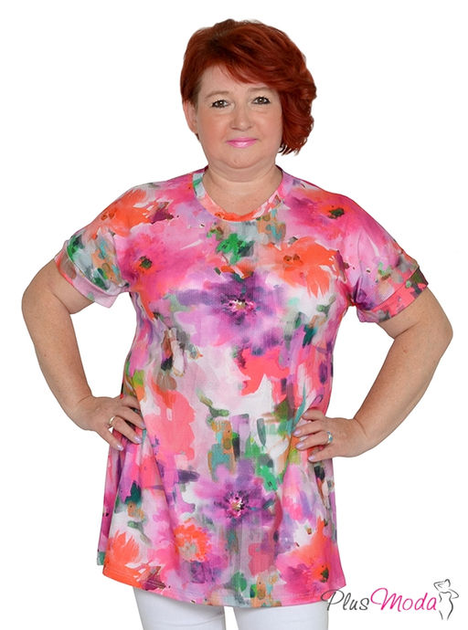 Туника Модель №1610 размеры 44-84 - Plusmoda фото 2