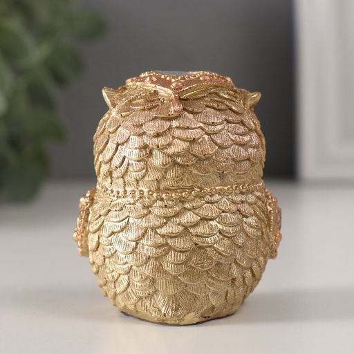 Фигурка полистоун «Совушка, страза капля», 5.5×5×6.5 см