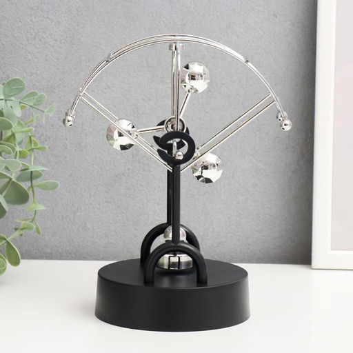 Маятник настольный антистресс «Вечный двигатель», 20×16×11 см, МИКС