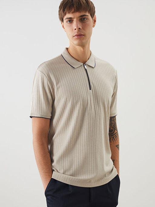 Polo Yaka K?sa Kollu Erkek Ti??rt