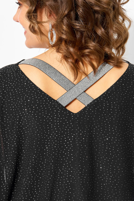 Туника Liliana 1502 черный фото 9