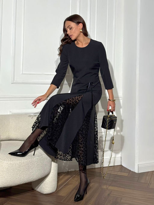 Платье DilanaVIP 2125 черный