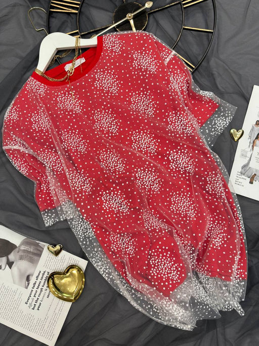 Футболка с фатином - Ksa фото 3