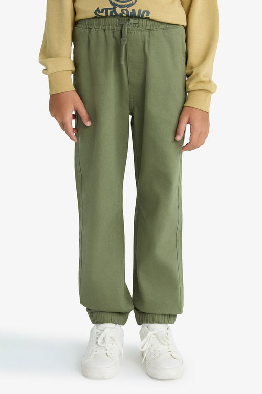 Jogger Fit Gabardin Pantolon Erkek _ocuk - Defacto фото 5