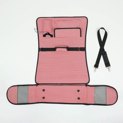 Сумка-переноска с органайзером в полоску, размер M, 40 х 26 х 20 см - Пижон фото 12