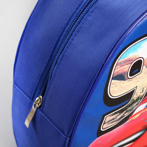 Рюкзак детский для мальчика, 23х21х10 см, Тачки - Disney фото 5