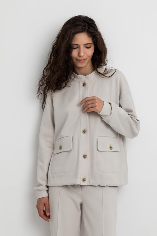 VERY NEAT _ ЕВТ 3199/бежевый жакет жен  фото 4