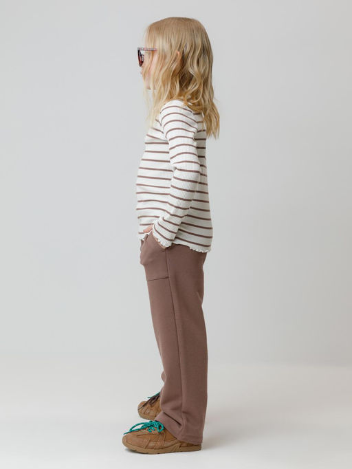 КР 400847/капучино к631 брюки для дев