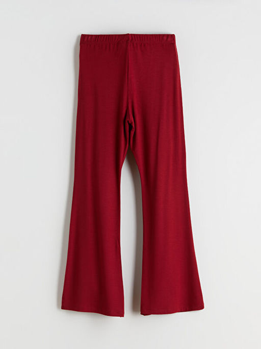 Beli Lastikli K?z ?ocuk Pijama Alt