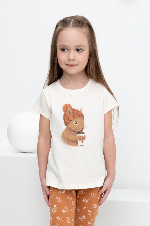 КР 302185/молочный фуфайка для дев