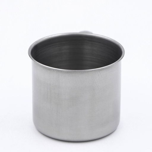 Кружка из нержавеющей стали Мэйли, 350 мл, d=8,5 см, цвет хромированный - Доляна фото 3