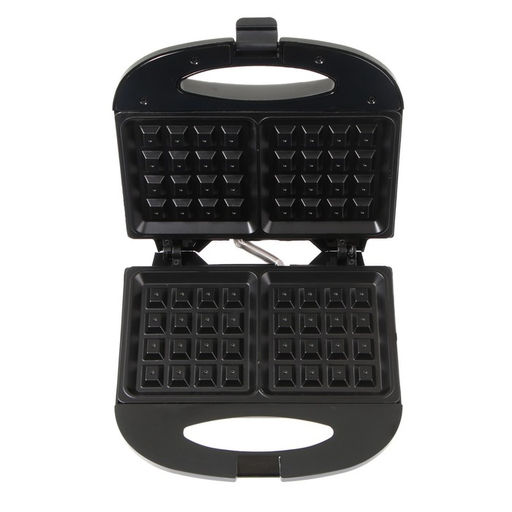 Электровафельница Luazon LT-09, 750 Вт, венские вафли, антипригарное покрытие, чёрная