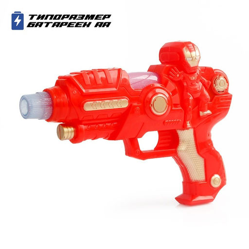 Пистолет Космический, свет и звук, цвета МИКС - Simaland фото 4