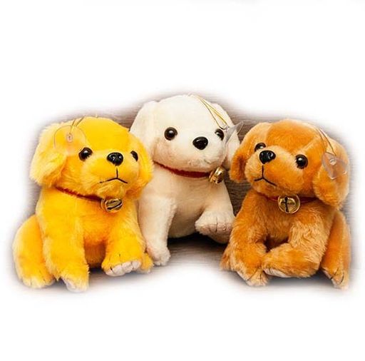 Мягкая игрушка "Собака с колокольчиком" (SS013)