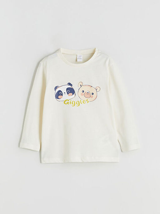 Bisiklet Yaka Erkek ?ocuk Pijama Tak?m?