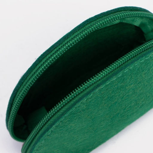 Кошелёк на молнии, цвет зелёный - Simaland фото 3