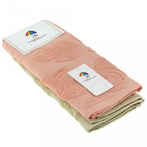 Полотенце кухонное махровое "Фруктовый сад" 40х60см, хлопок 100%, цвета микс (Китай)