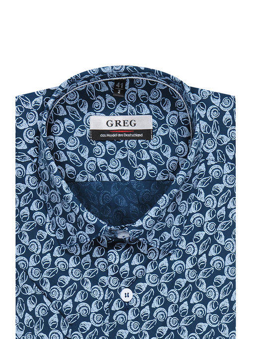 Сорочка мужская короткий рукав GREG 213/107/0329/C/1p  фото 3