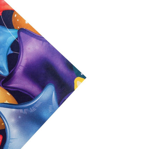 Цена за 10 шт. Бумага упаковочная глянцевая «Воздушные шары», 70 х 100 см