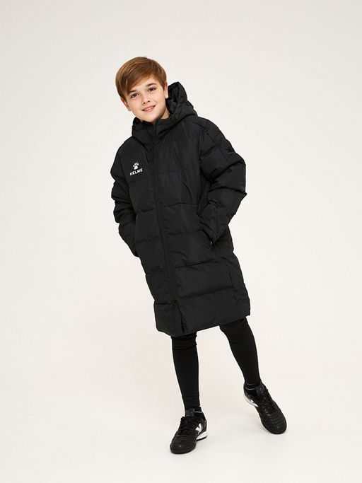 Детский пуховик KELME Childrens Long Cotton Clothes Black