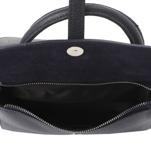 Женская сумка с ручкой DIVAS BAG Артикул 2229450, черно-синий  фото 6