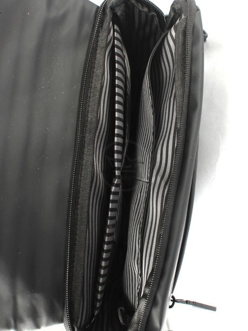 Сумка мужская текстиль HSH-1100-52, 1отд, плечевой ремень, черный SALE 259016 - Bobo фото 3