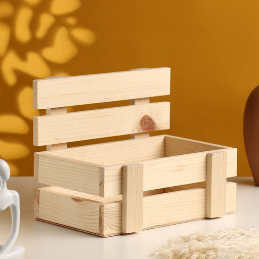 Подарочный ящик, 24.5×16.5×19.5 см, деревянный