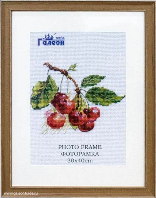 Рамка для оформления вышивки 30х40 с паспарту 8024 /ZR8210H-222411 /окно 21х30
