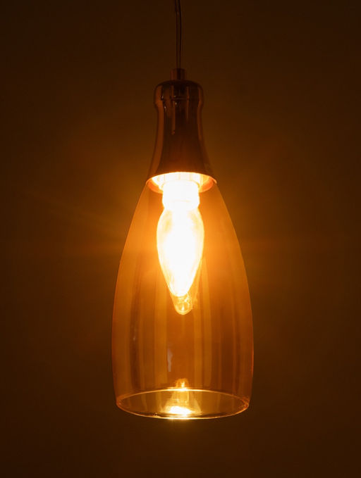 Светильник подвесной 06979/1HQ, 1×40 Вт, E14, золотистый