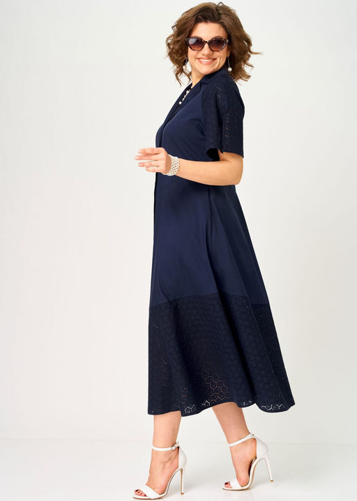 Платье EVA GRANT 7216 синий