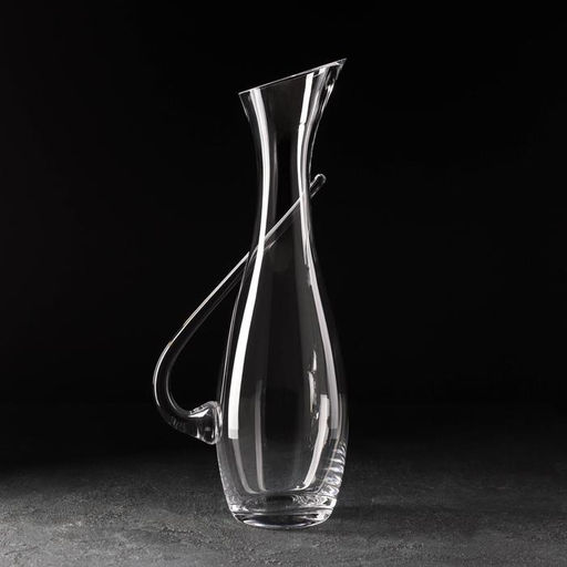 Декантер «Грюнер», 1.3 л, 15.5×11×37 см, с ручкой, стекло, прозрачный