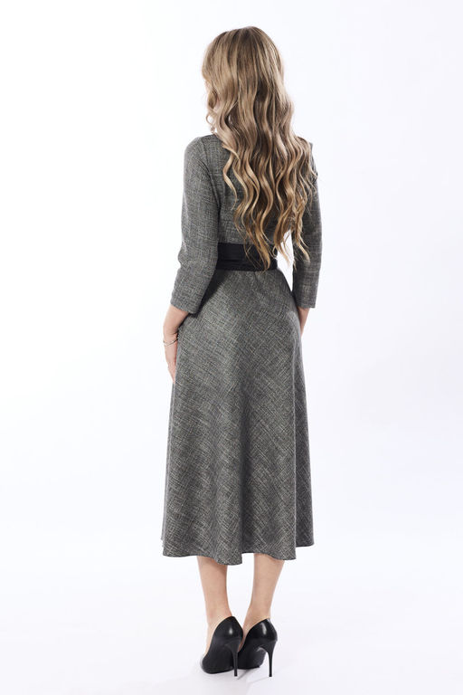 Платье Golden Valley 4756-5 темно-серый  фото 3