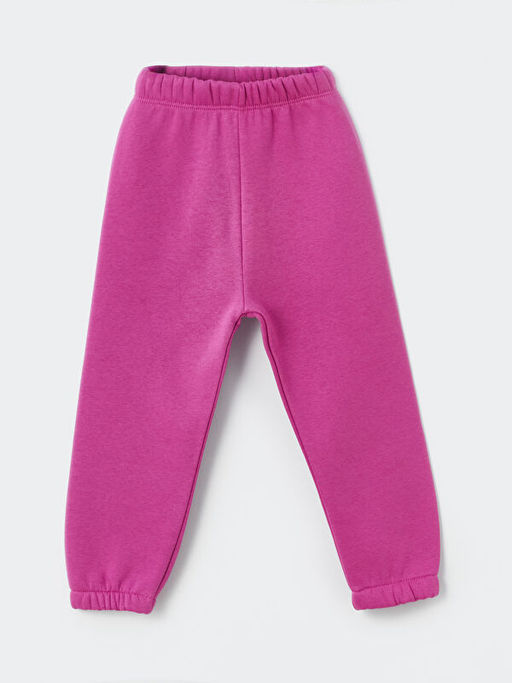 Bisiklet Yaka Uzun Kollu Bask?l? K?z Bebek Sweatshirt ve E?ofman Alt 2li Tak?m - Waikiki фото 3