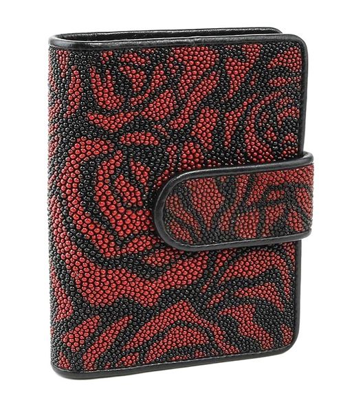 Визитница из кожи ската