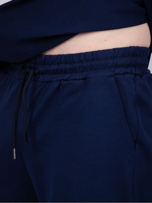 Костюм "Джордан" синий, футер с лайкрой