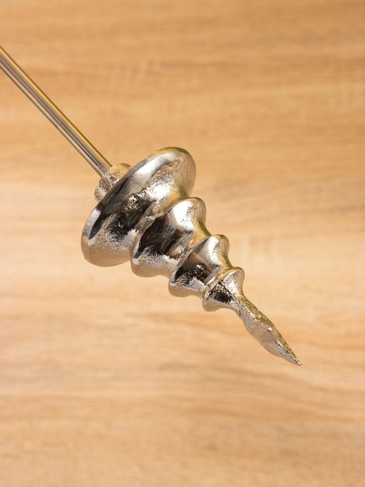 Гаситель для свечей Ёлочка со звездой, 33.5?5?8 см, алюминий