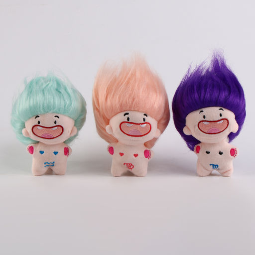 Цена за 5 шт. Мягкая игрушка Волосатик - Milo toys фото 2