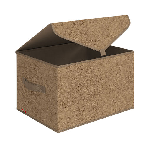 Короб стеллажный с крышкой, большой, 40*30*25 см, MONET AUTUMN, шт - Valiant фото 3