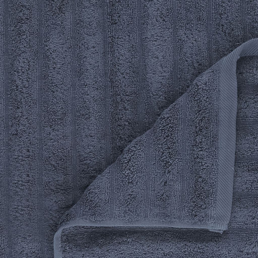 Полотенце махровое "Шелковый путь" 70х140см, хлопок 100%, стальной синий (Китай)
