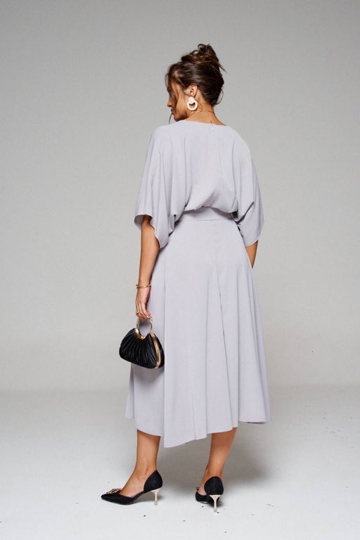 Платье 6213 серый - Beautiful and free фото 8