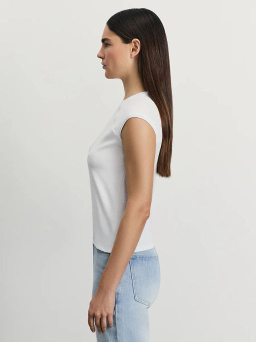 Футболка из хлопка с рукавом реглан / Zarina  фото 4