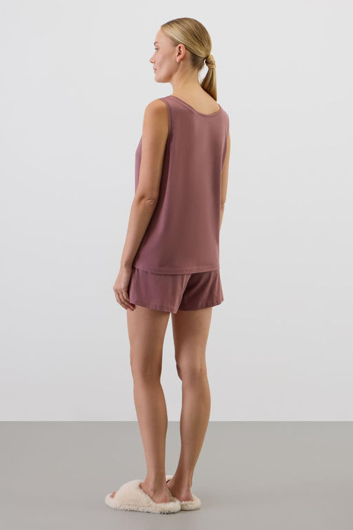 Е 20184/каштан пижама жен - Very neat фото 3