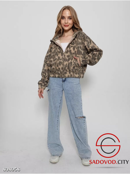 толстовка женская с принтом