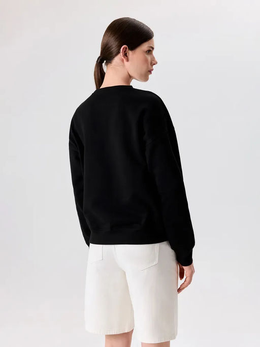 CONCEPT CLUB /  Джемпер жен. Inclo черный принт  фото 4