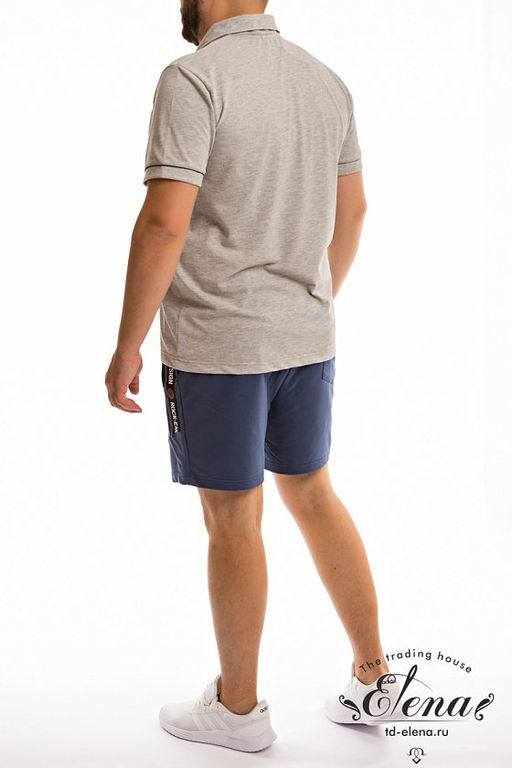 Шорты М12010б Индиго - Елена фото 4